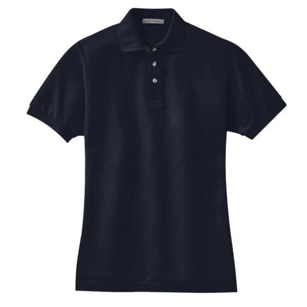 Ladies Heavyweight Cotton Pique Polo Thumbnail