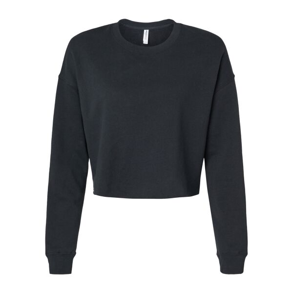 Women's Lightweight Crop Crew Pullover Thumbnail