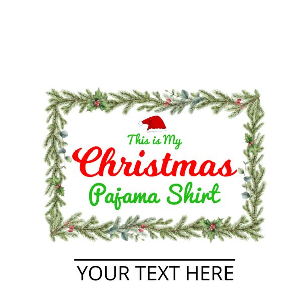 This is my Christmas Pajama Shirt Thumbnail