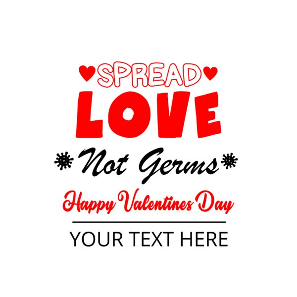 Spread Love Not Germs Thumbnail