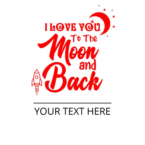 I love you to the moon and back Thumbnail